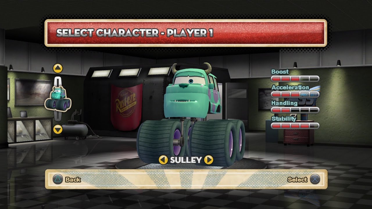 Cars Mater-National PS3 - James P. Sullivan Gameplay (RPCS3)