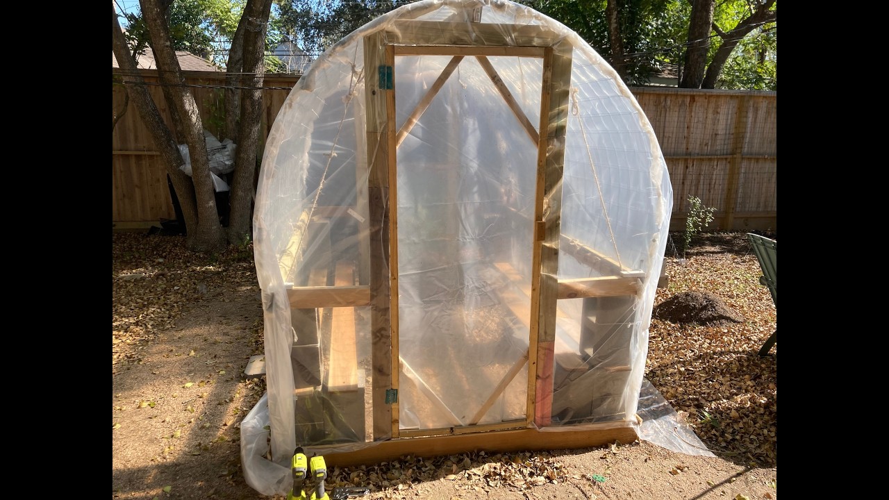 Nushoor - Low-Cost DIY Hoop Greenhouse Overview