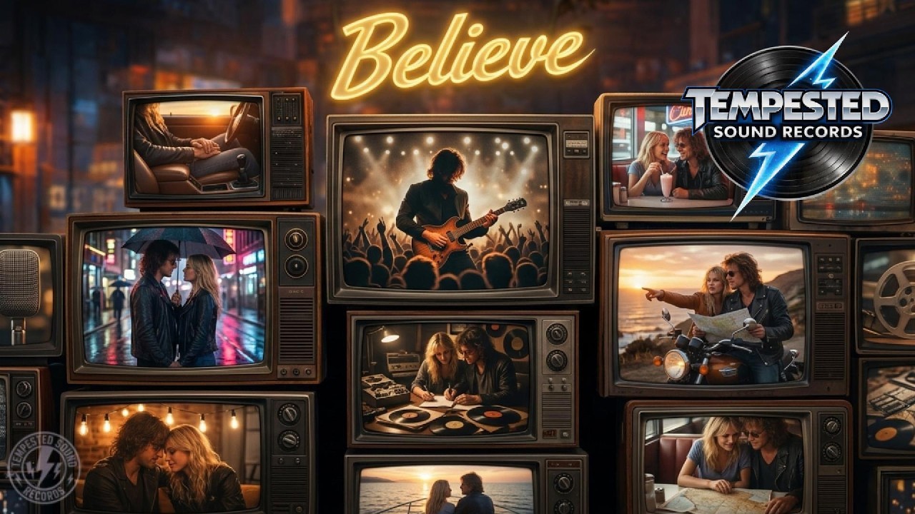 Tëmpested - 'Believe' | Official Song Lyrics - [New Hard Rock | Aor 2026]