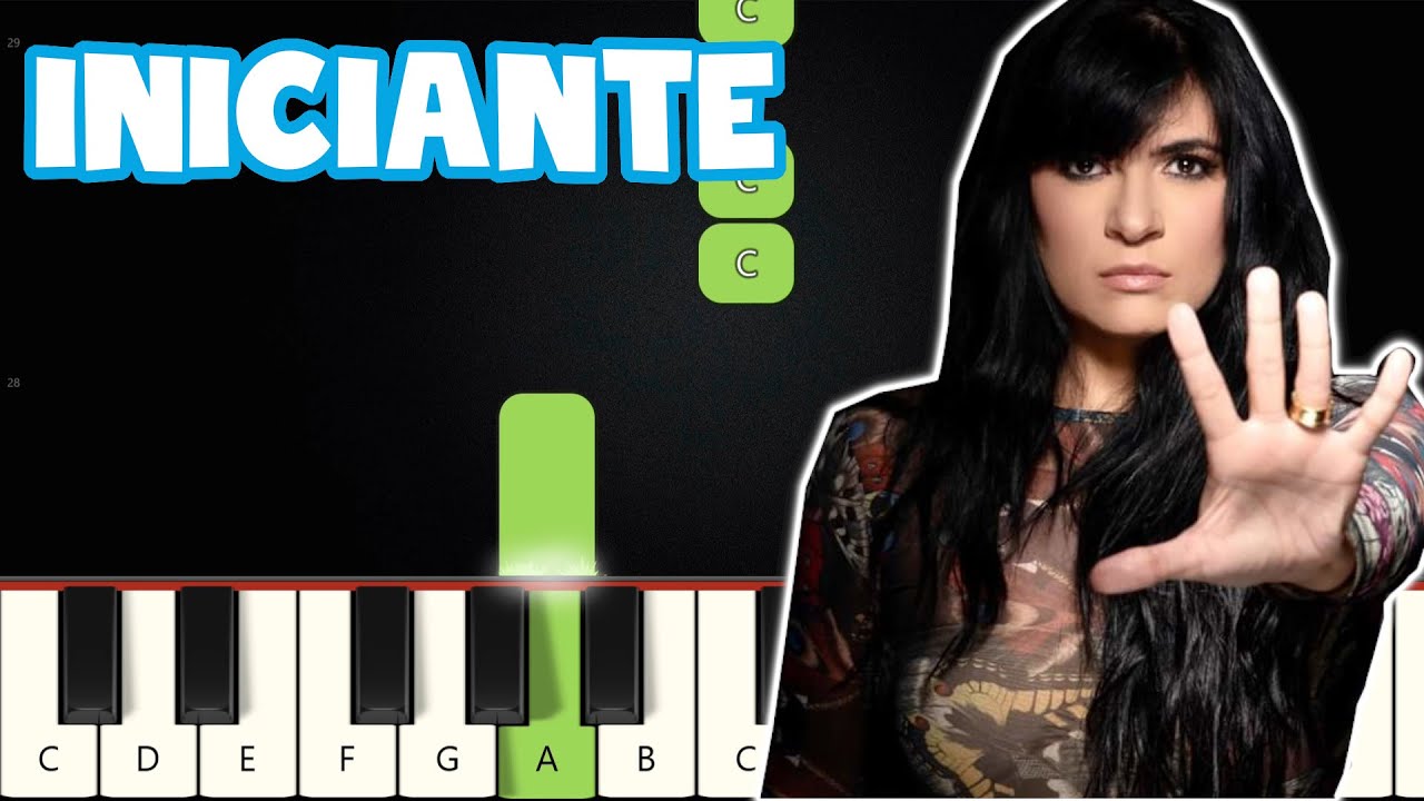 Espírito Santo - Fernanda Brum | Piano e Teclado Iniciante | Nível Fácil