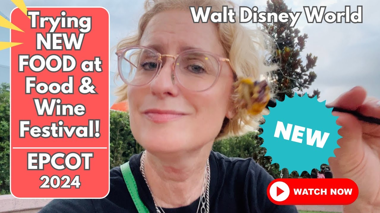 Trying New Foods At EPCOT Food & Wine Festival 2024: MUST-EAT Foods and New Items!