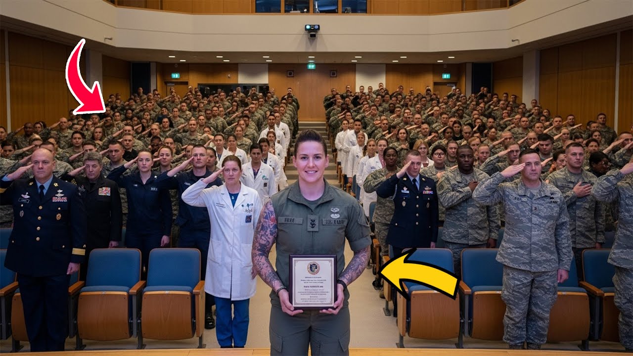 Sie machten sich über ihr Tattoo lustig, bis der SEAL-Kommandant salutierte und der Raum still wurde