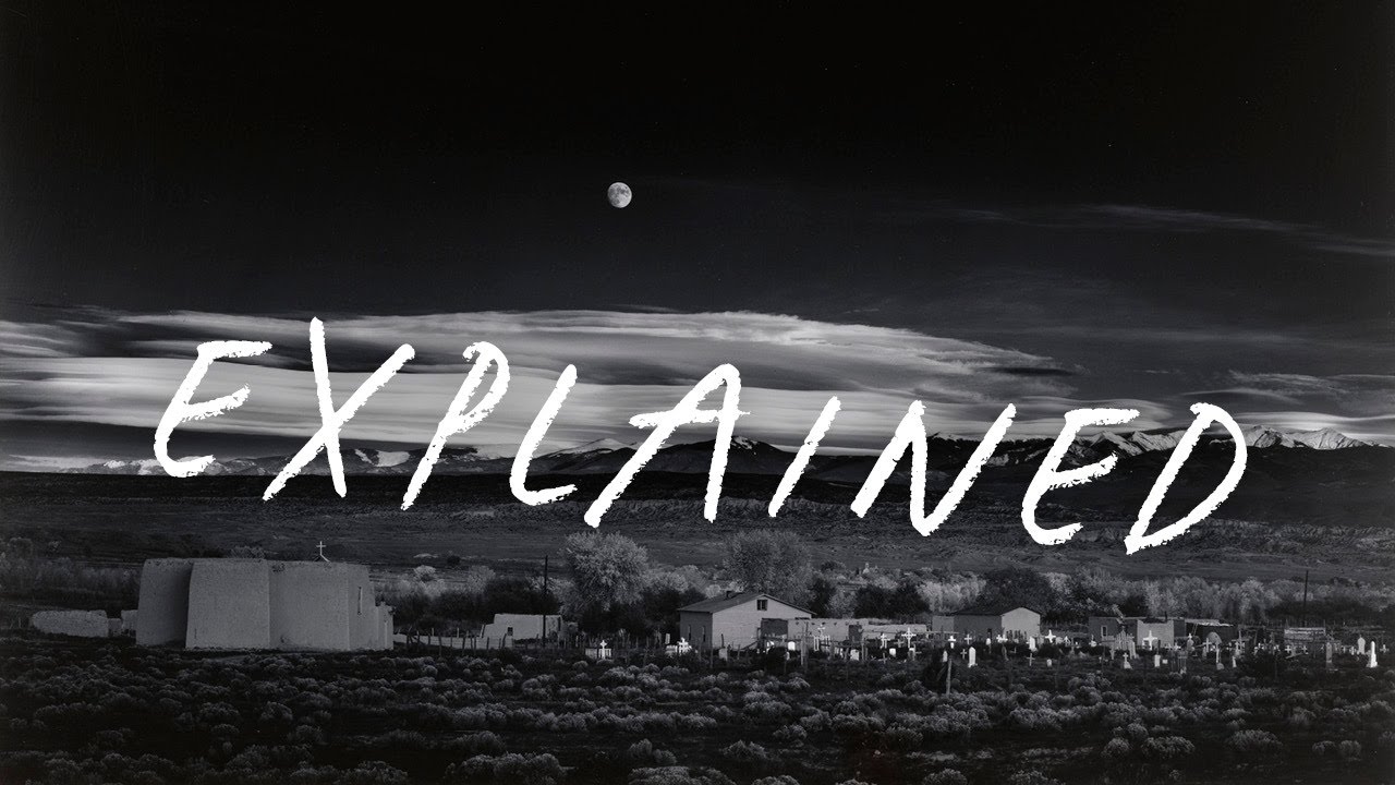 Ansel Adams's - Moonrise for Morons.