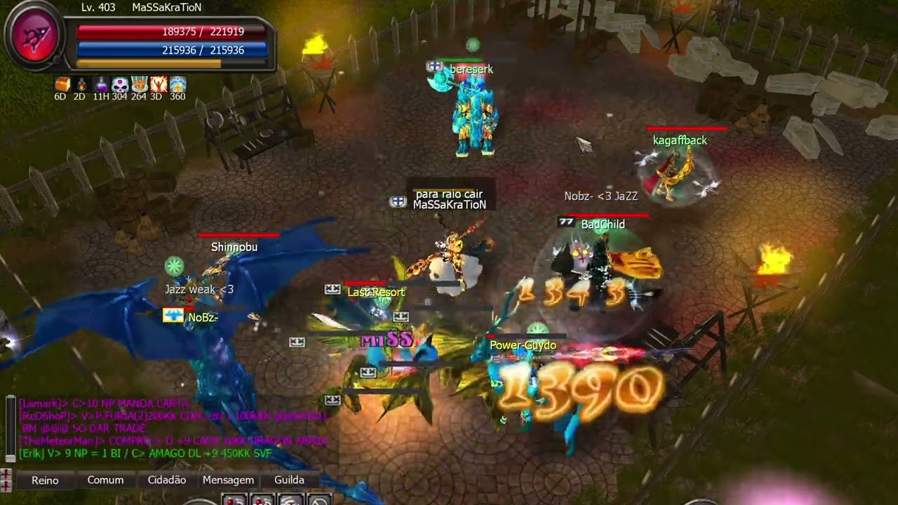 WYD GLOBAL - UMA TARDE DE X1 NO PVP ARMIA