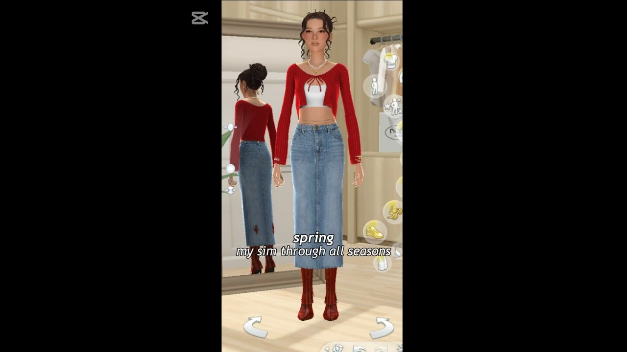 my sim through all seasons pt. 1 ౨ৎ
