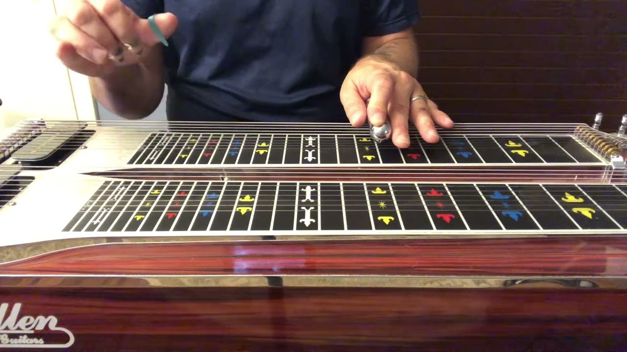 Basic “Night Life” C6 Pedal Steel Instruction