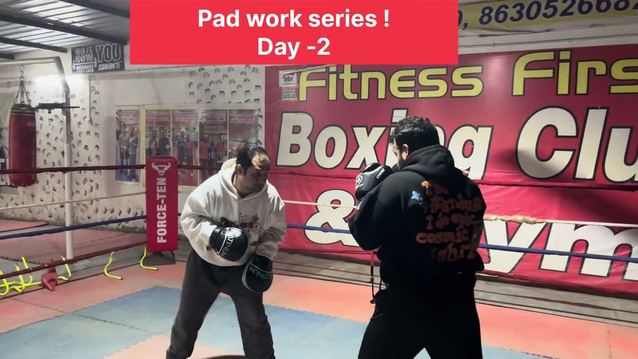 Pad Work Training | Day 2 of 365 Boxing Journey