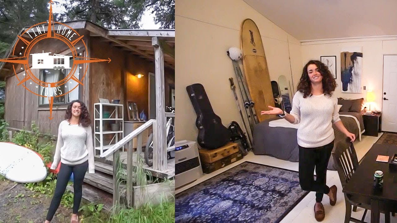 She Transformed An Alaska Dry Cabin Into Gorgeous Tiny House ~ Full Tour