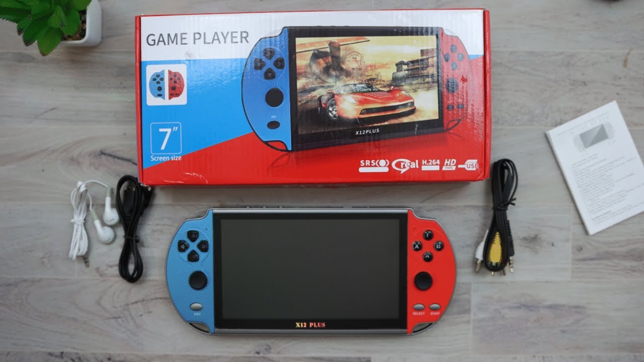 UNBOXING | Game Consoles X12 Plus 7