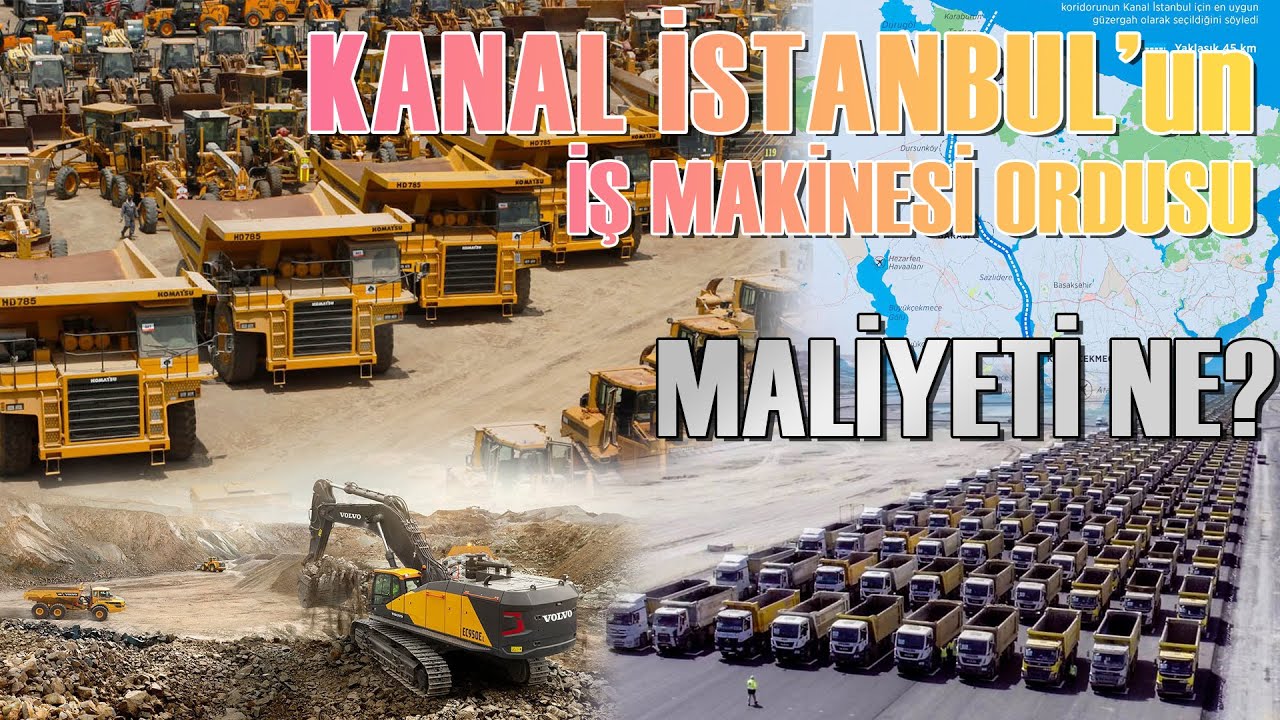 Kanal İstanbul'da çalışacak 