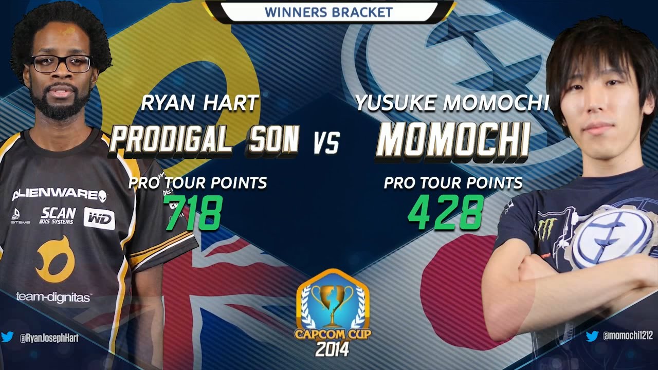 USFIV: DIG Ryan Hart vs EG Momochi - Capcom Cup 2014 - Winners Round Two