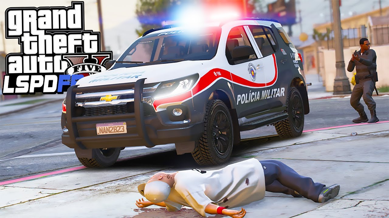 10 CPF CANCELADO EM TROCA DE TIRO CONTRA TRAFICANTES! - PMESP - GTA 5 ROTINA POLICIAL