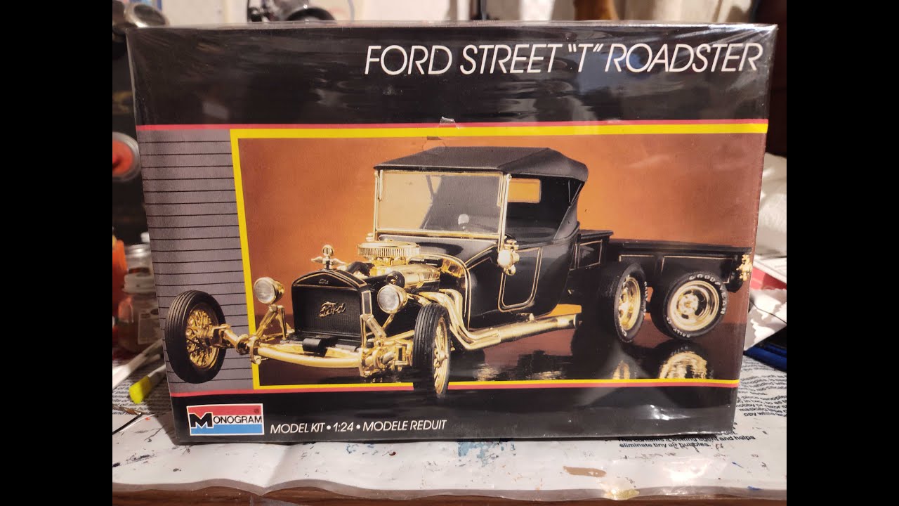 Ford T Roadster  a  Timelapse build.