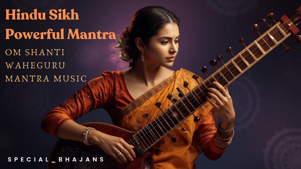 Modern Hindu Sikh Fusion Mantra Music - Energy, Positivity, Strength- Om Shanti Waheguru by Noor