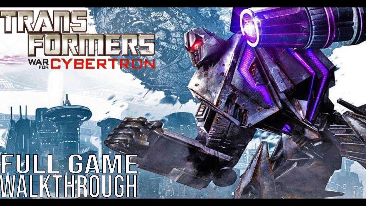 TRANSFORMERS WAR FOR CYBERTRON Full Game Walkthrough - No Commentary (T: WfC - Deceptacon Campaign)
