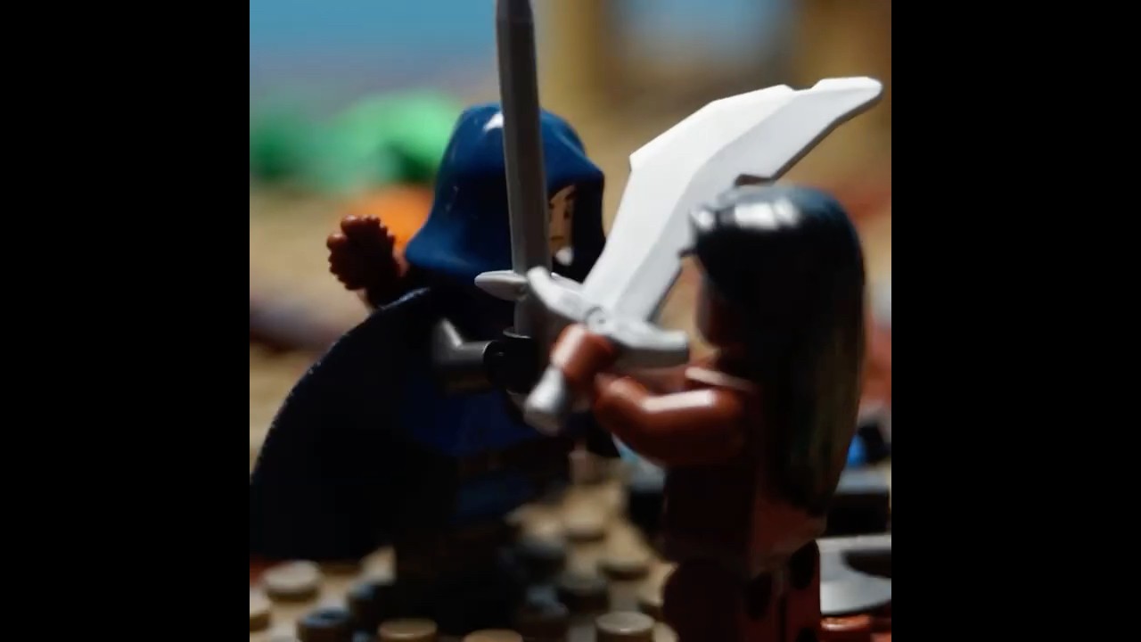 Lego Lord of the rings  #lego #legoanimation #legostopmotion #legocastle  #legolordoftherings
