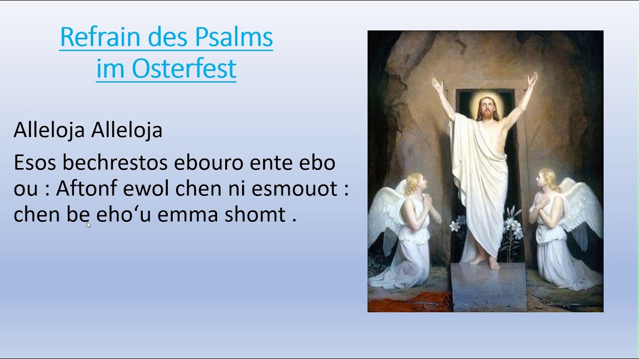 Koptische Sprache und Hymne (03.05.20)