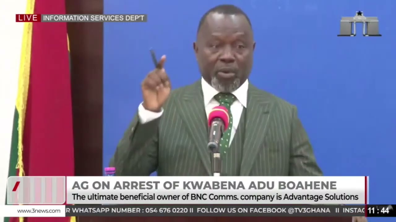 We are still tracking the assets of Adu Boahene and wife - AG Dominic Ayine