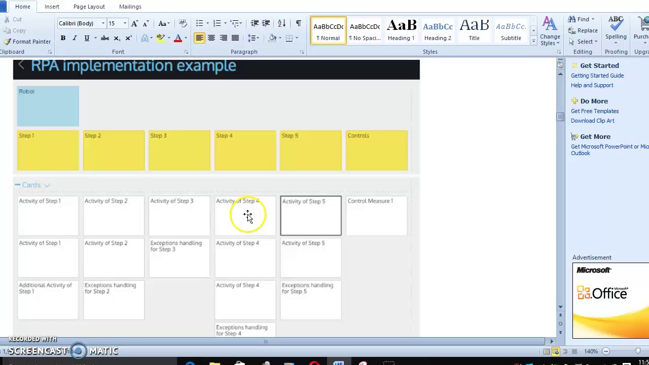 RPA implementation in Agile Approach