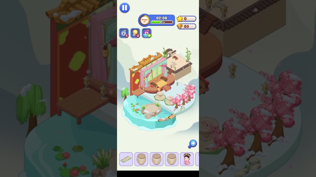 Fantasy Room &ndash; Level 220 Walkthrough | Asian Theater & Garden Stage 🎭🌸