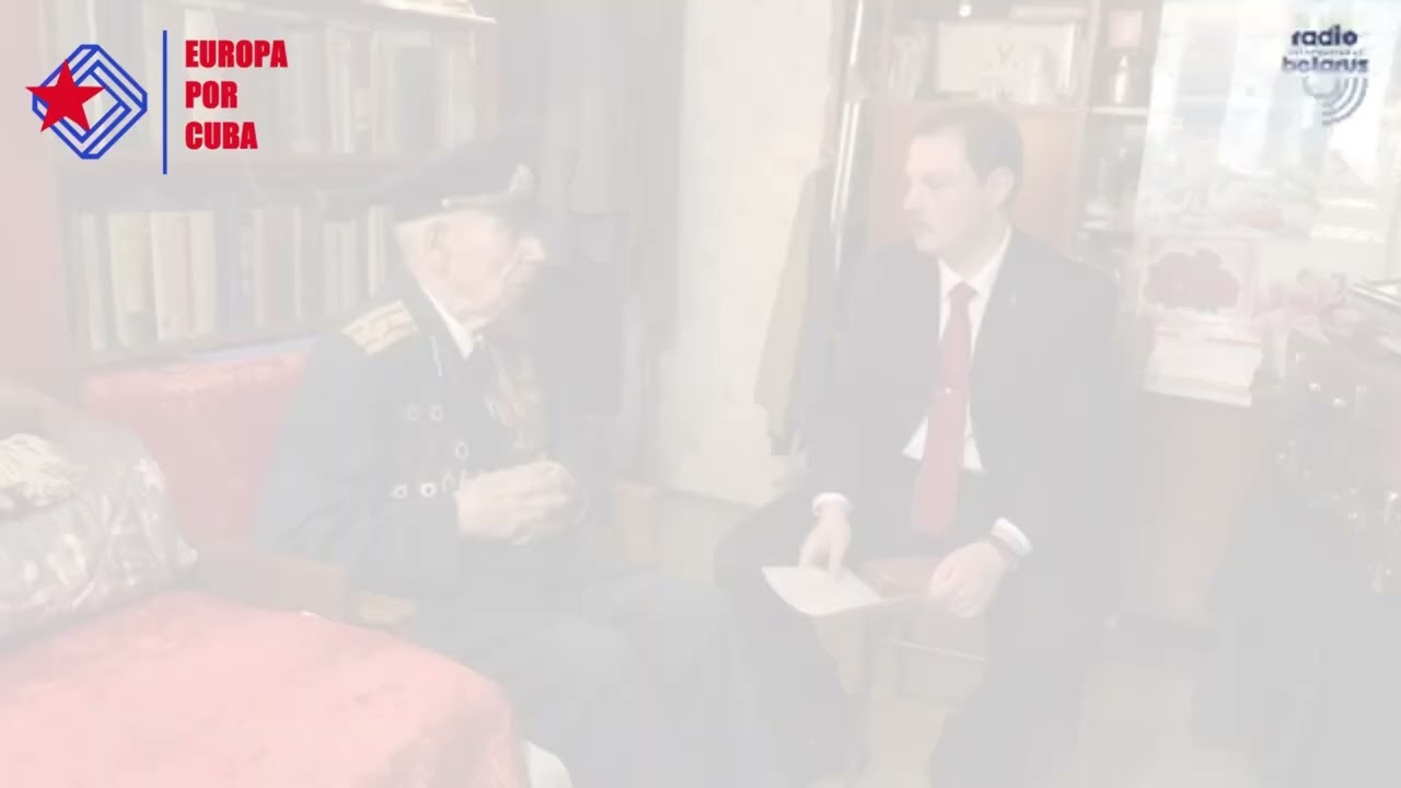 Entrevista a veterano Ejército Rojo  - Radio Belarús  -  Europa por Cuba