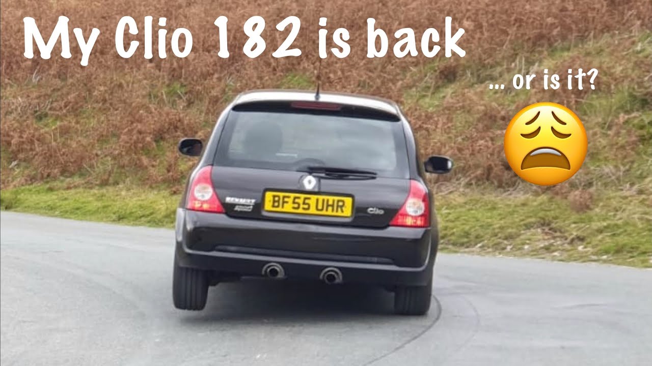 My Renault Clio 182 is back …. or is it?