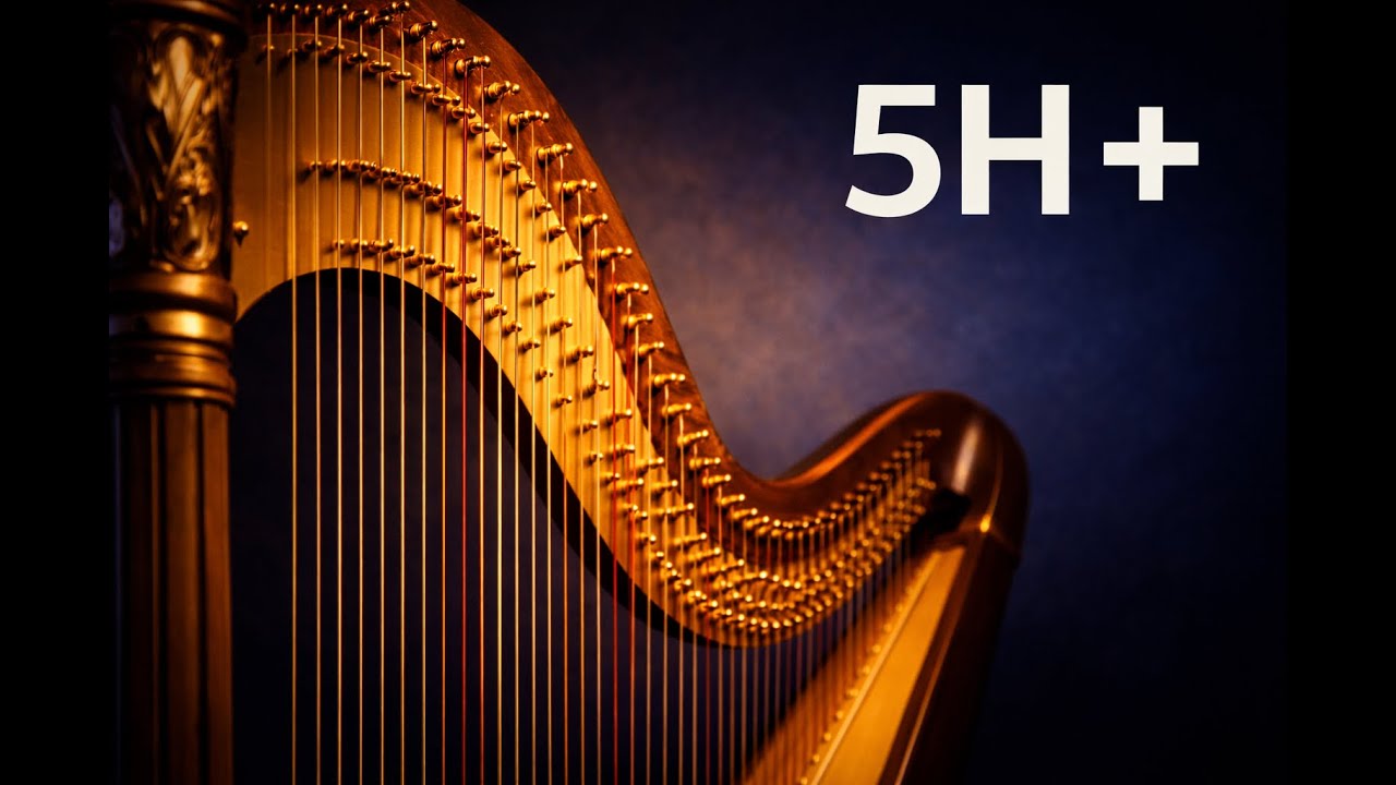 Soft Harp Patterns for Sleep & Rest | Harpa Suave | 5H+