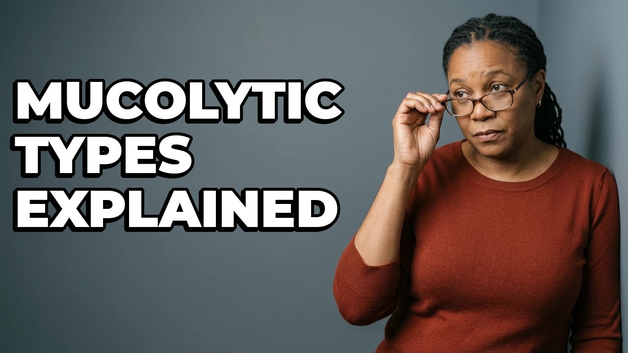 What Are The Different Types Of Mucolytics?