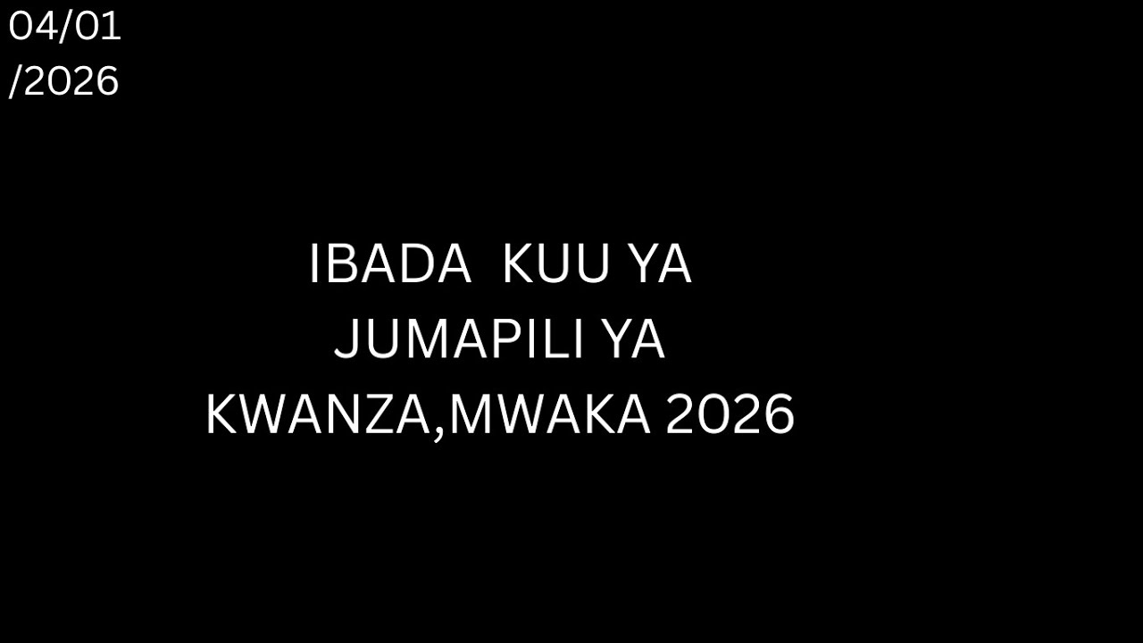 IBADA YA JUMAPILI