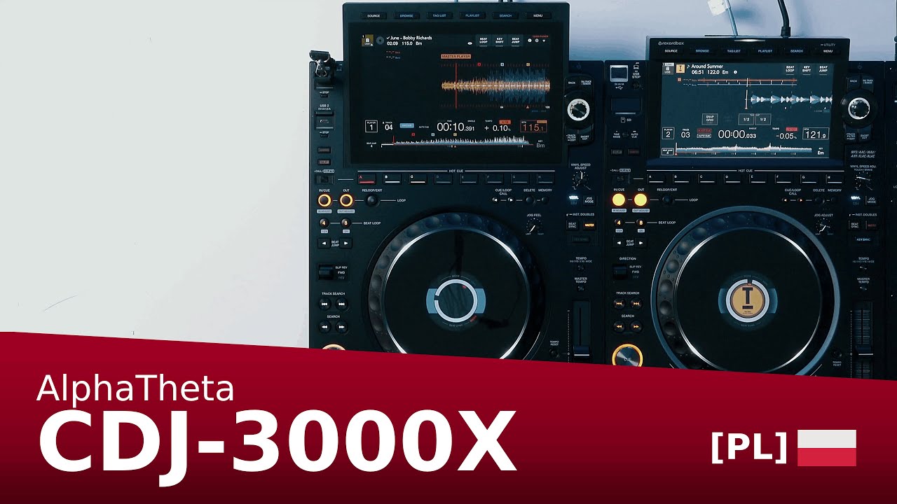 djproTV - AlphaTheta CDJ-3000X - polska recenzja / test