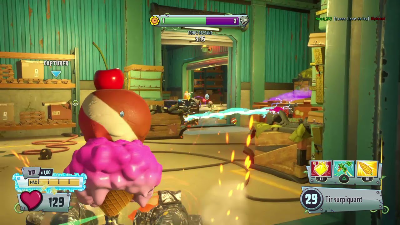 PVZ GW2 BBQ Corn (Turf Takeover, Zombopolis, No commentary)