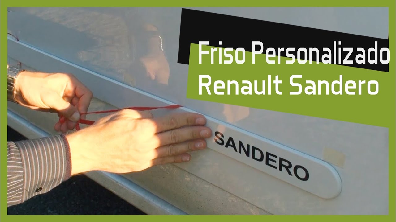 Friso Lateral Personalizado Para Renault Sandero