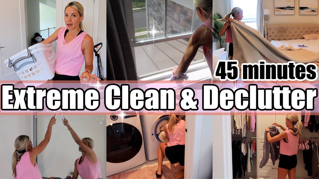 Extreme Upstairs Clean & Reset l Deep Cleaning Bathrooms, Bedrooms & Fresh Linens