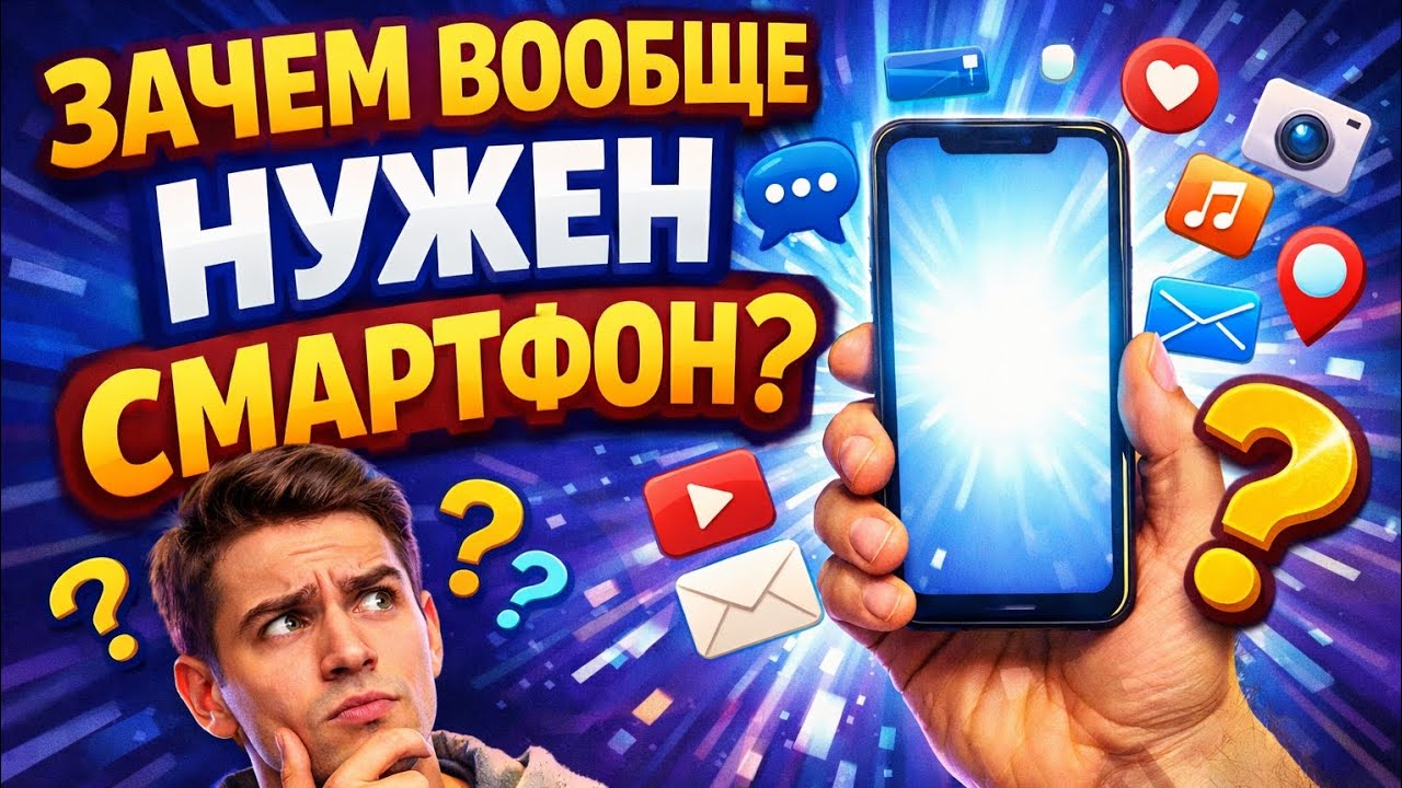 Так зачем же нам смартфон? 🤔