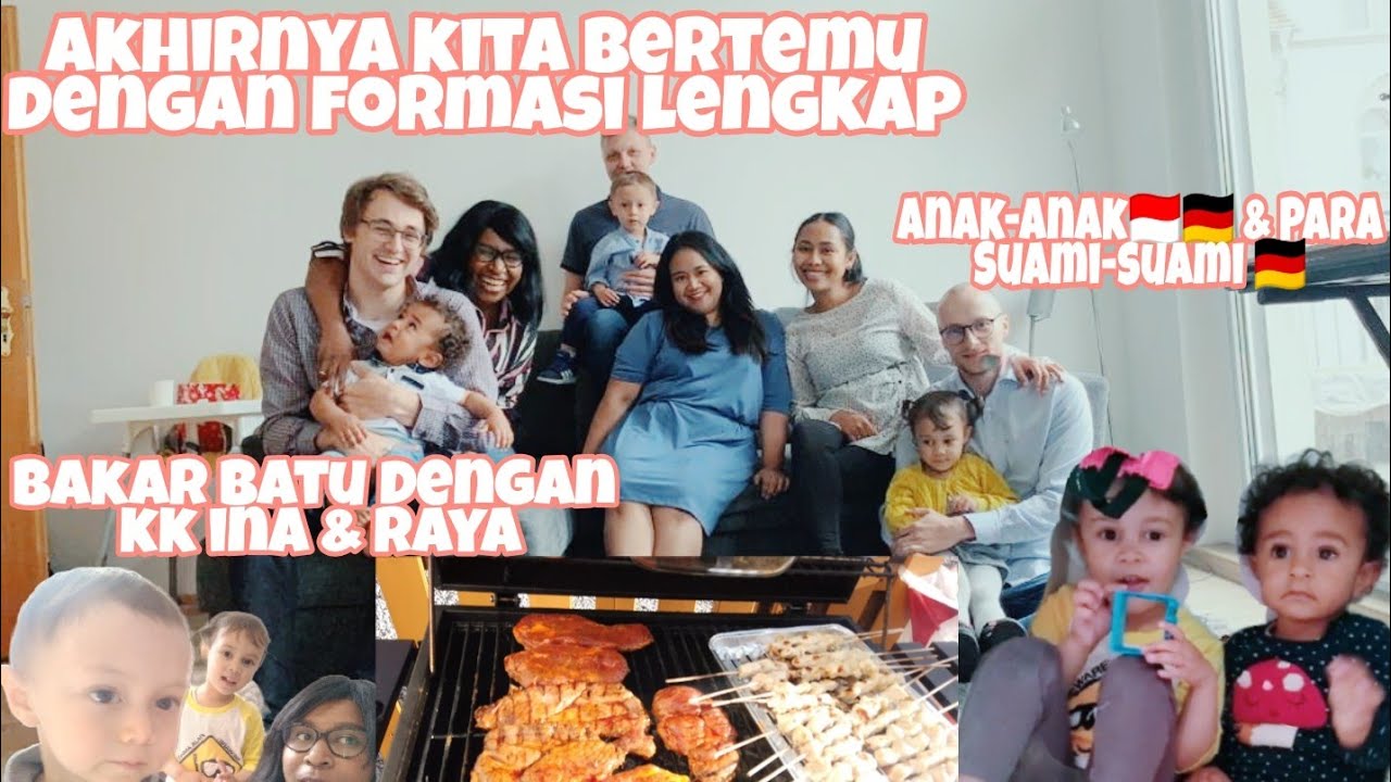 KESERUAN ACARA BAKAR-BAKAR DIRUMAH KK INA BERSAMA RAYA DAN KELUARGA