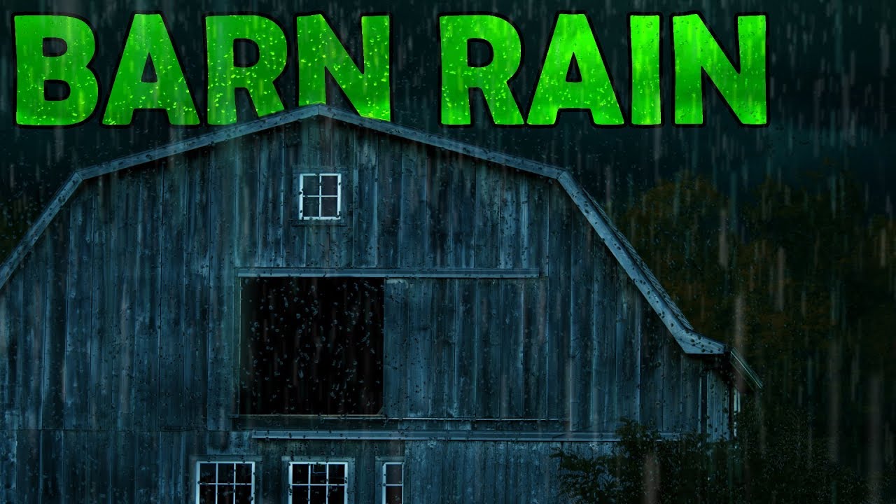 🎧 HEAVY Raindrops On Old Barn | Ambient Noise To Fall Asleep Fast, @Ultizzz day#54