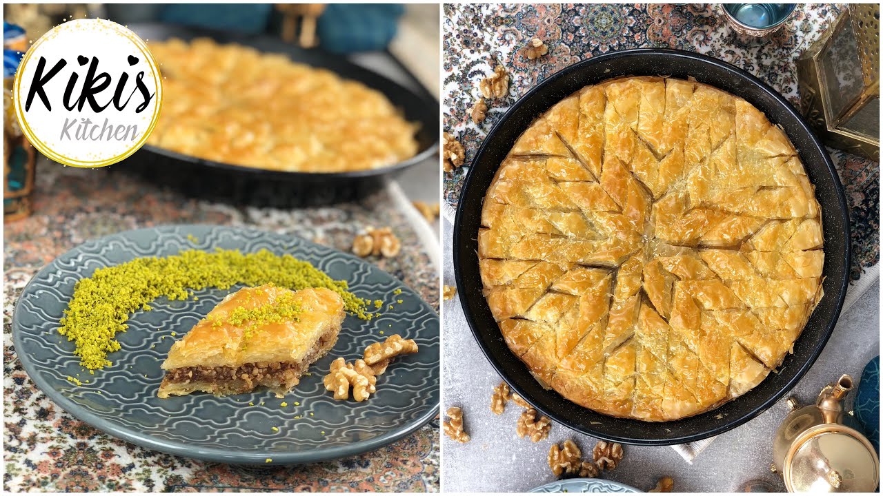 Baklava für Anfänger | Baklawa Rezept mit Walnüssen | Backen für Eid Bayram Zuckerfest | Ramadan #14