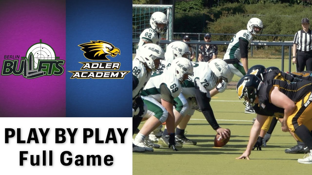 FULL GAME | Berlin Adler Academy @ Berlin Bullets | PLAY BY PLAY |  2022