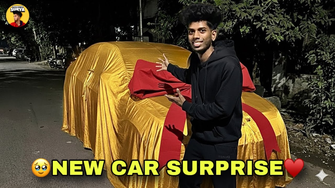 🥹A BIG SURPRISE TO MY MOM♥️ | 🥳OUR SECOND CAR🎉 | Prankster Surya