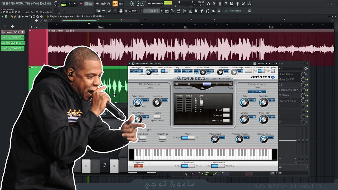 كيف تستخدم الاوتوتون في غناء الراب بسهولة في Fl Studio