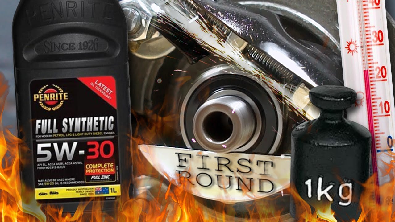 Penrite Full Synthetic 5W30 Насколько эффективно масло защищает двигатель? 100°C