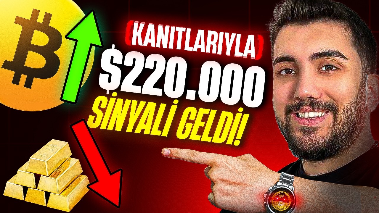 BTC 220 BİN DOLAR OLACAK ! ŞOK EDİCİ İŞARET Kanıtlarıyla