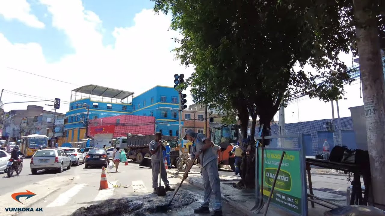 PERIFERIA BAIRROS SÃO MARCOS E PAU DA LIMA - SALVADOR BAHIA🇧🇷 (25 Março,2024)#salvadorbahia #favela