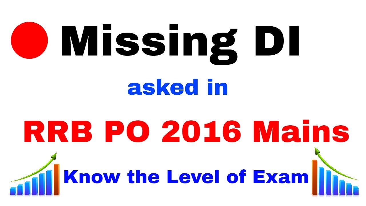 Missing DI Problem asked in ibps rrb po 2016 [ In Hindi ]