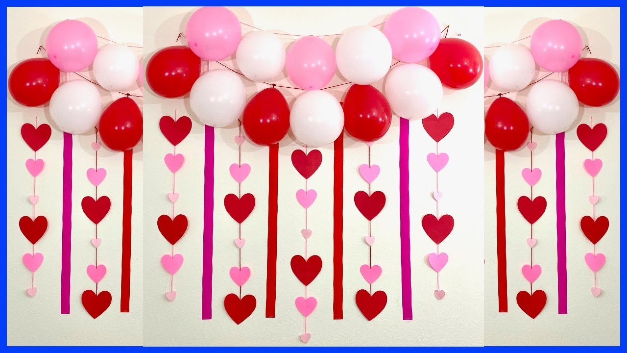 VALENTINES DECORATION IDEAS | BIRTHDAY DECORATION IDEAS | PARTY DECORATION - Party Decorations.