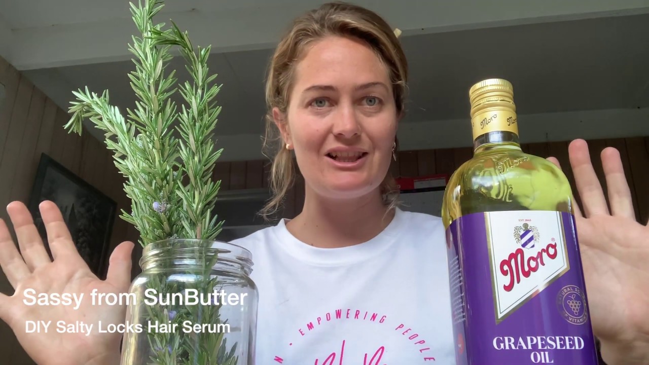 SunButter | Sassy's Ultimate DIY Rosemary Hair Serum
