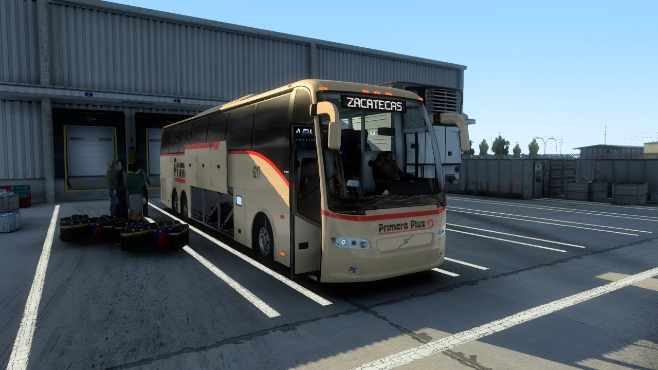 Jugando ATS Volvo 9700 PX 6x2 Primera Plus Zacatecas-Aguascalientes