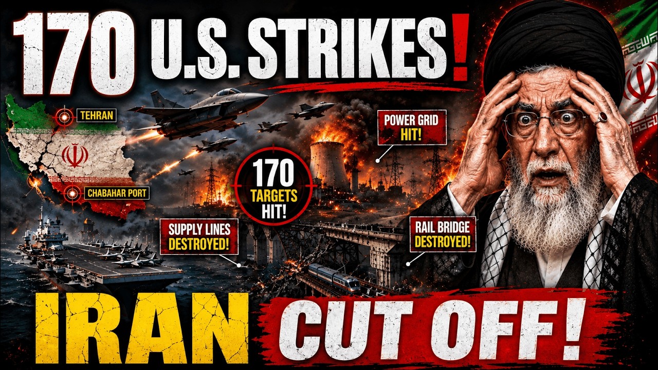 170 U.S. Strikes: Did America Just Cripple Iran's War Machine? | Full Breakdown