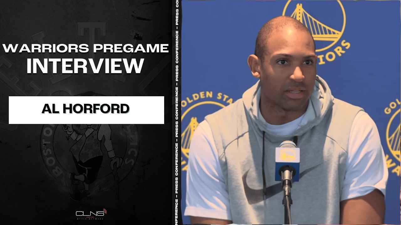 Al Horford is EXCITED to Play vs Celtics | Warriors Practice