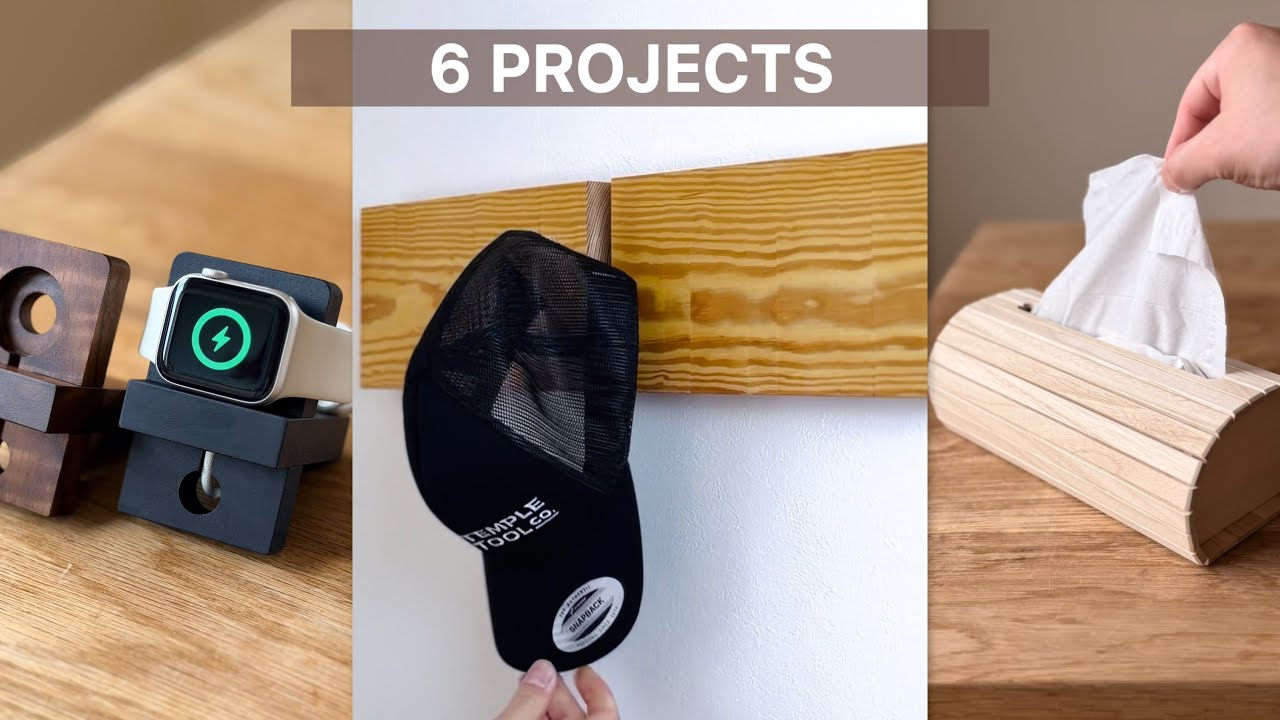 6 Woodworking Projects You Can Sell